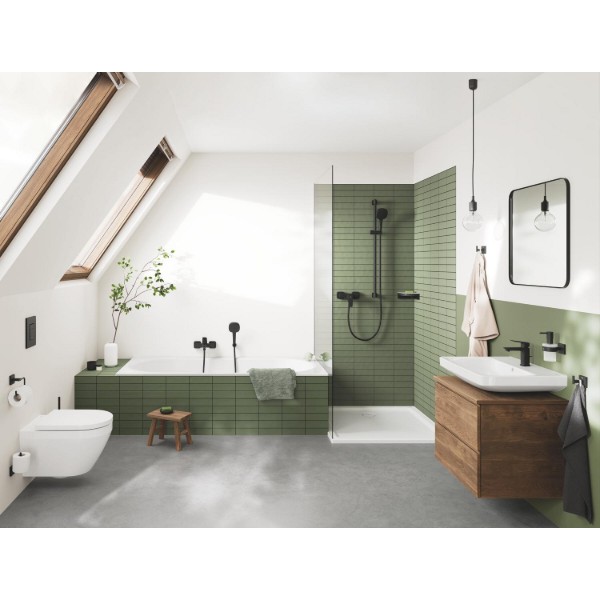 Фото - Смеситель для ванной Grohe QuickFix Dice Black (1018742430)