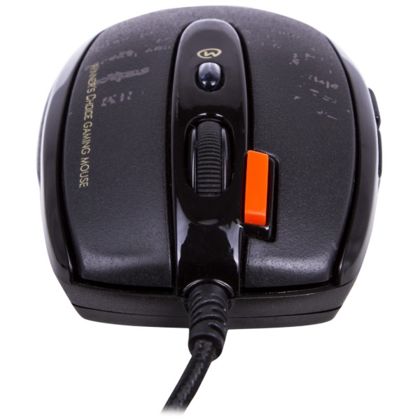 Фото - Мышь проводная A4tech F5 USB (mystic Black)