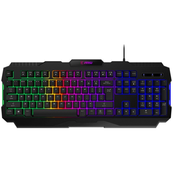 Фото - Клавиатура проводная игровая MSI FORGE GK100 EN/UKR/RU, Black Фото - Клавиатура проводная игровая MSI FORGE GK100 EN/UKR/RU, Black