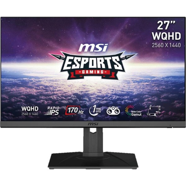 Фото - Монітор ігровий MSI G272QPF Фото - Монітор ігровий MSI G272QPF