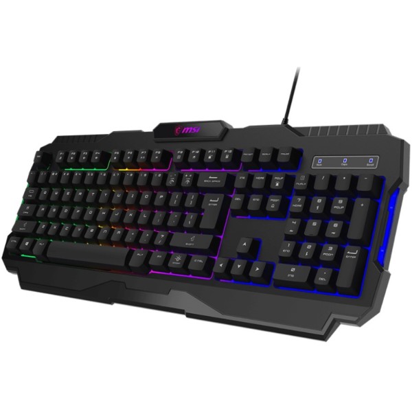 Фото - Клавиатура проводная игровая MSI FORGE GK100 EN/UKR/RU, Black
