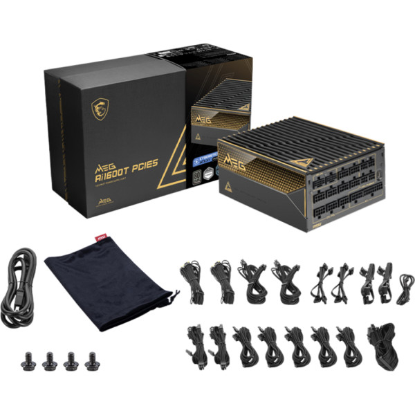 Фото - Блок питания для ПК MSI MEG AI1600T PCIE5