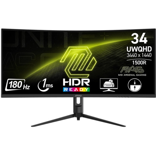 Фото - Монитор игровой MSI MAG 342CQR E2