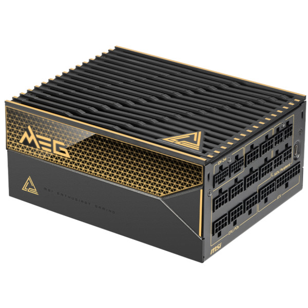Фото - Блок питания для ПК MSI MEG AI1600T PCIE5