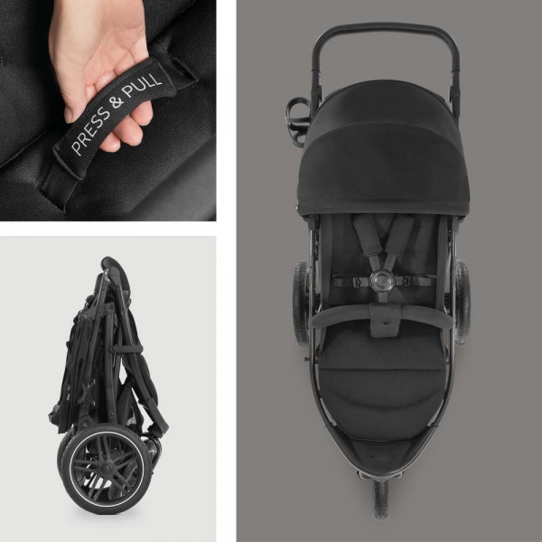 Фото - Коляска прогулянкова HAUCK Rapid 3R Black