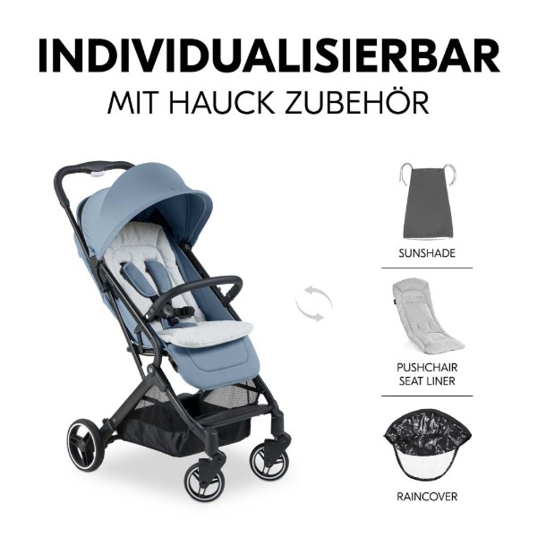 Фото - Коляска прогулочная HAUCK Travel N Care Plus Dusty Blue