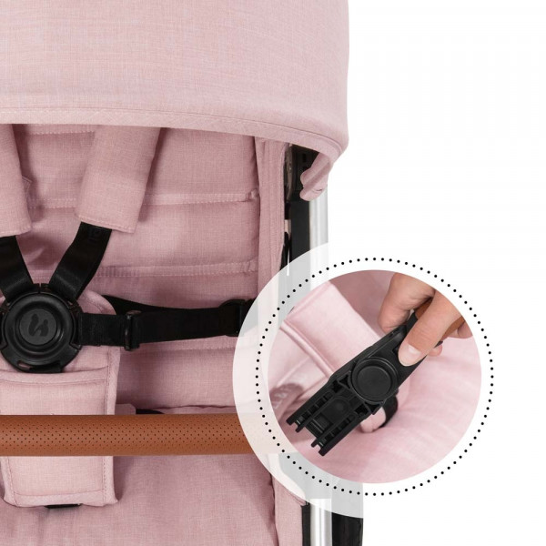 Фото - Коляска прогулочная HAUCK Uptown Melange Rose