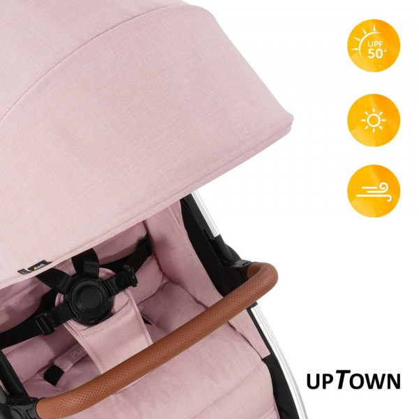 Фото - Коляска прогулочная HAUCK Uptown Melange Rose