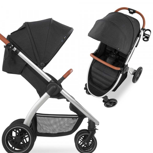 Фото - Коляска прогулочная HAUCK Uptown Melange Black
