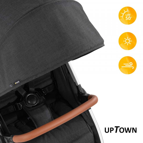 Фото - Коляска прогулочная HAUCK Uptown Melange Black