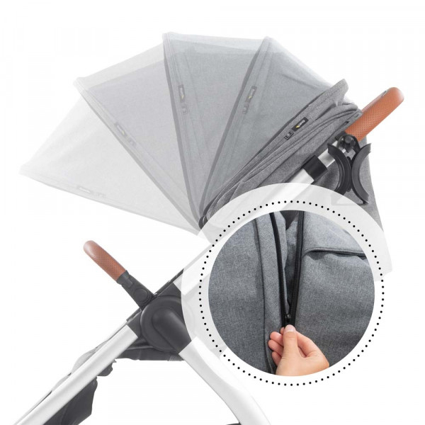 Фото - Коляска прогулочная HAUCK Uptown Melange Grey