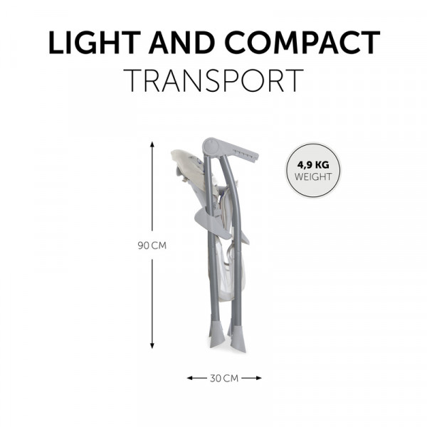 Фото - Стільчик для годування класичний HAUCK Sit N Fold Pooh Cuddles