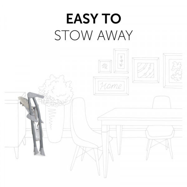 Фото - Стільчик для годування класичний HAUCK Sit N Fold Pooh Cuddles