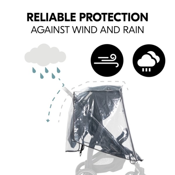 Фото - Дождевик для коляски HAUCK Raincover 4W