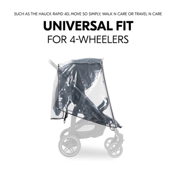 Фото - Дождевик для коляски HAUCK Raincover 4W