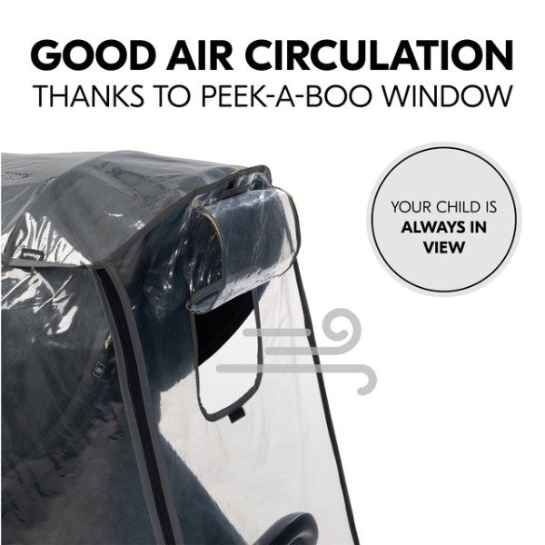 Фото - Дождевик для коляски HAUCK Raincover 4W
