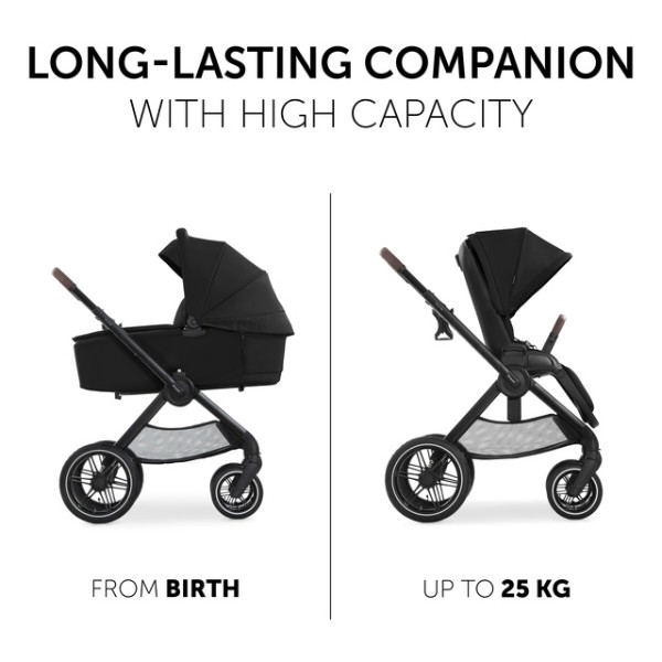 Фото - Коляска универсальная 2 в 1 HAUCK Walk N Care Air Black