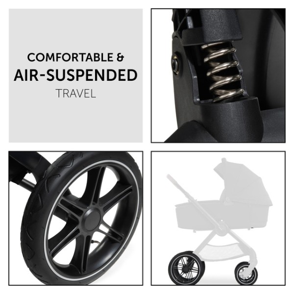 Фото - Коляска универсальная 2 в 1 HAUCK Walk N Care Air Black