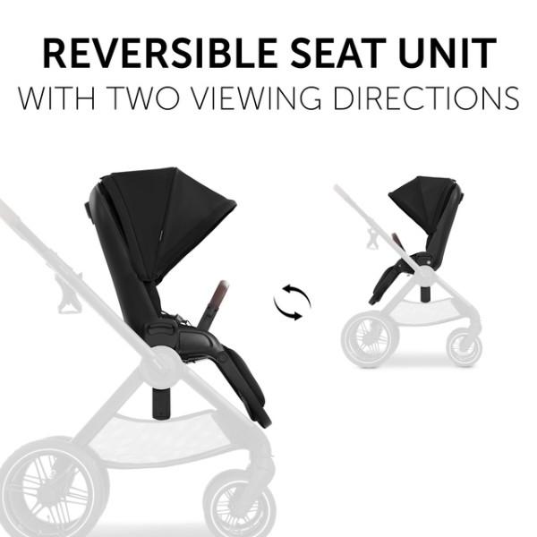 Фото - Коляска универсальная 2 в 1 HAUCK Walk N Care Air Black