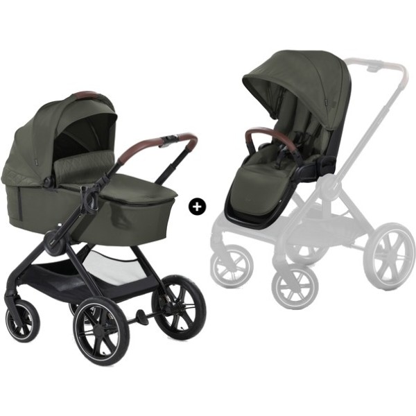 Фото - Коляска универсальная 2 в 1 HAUCK Walk N Care Air Dark Olive