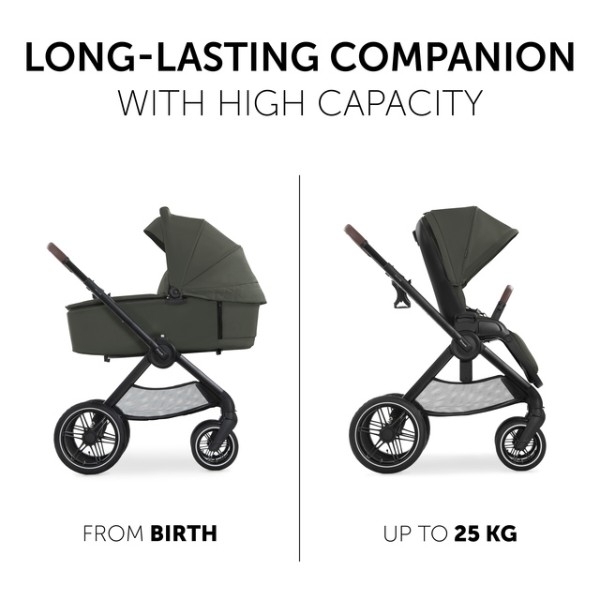 Фото - Коляска универсальная 2 в 1 HAUCK Walk N Care Air Dark Olive