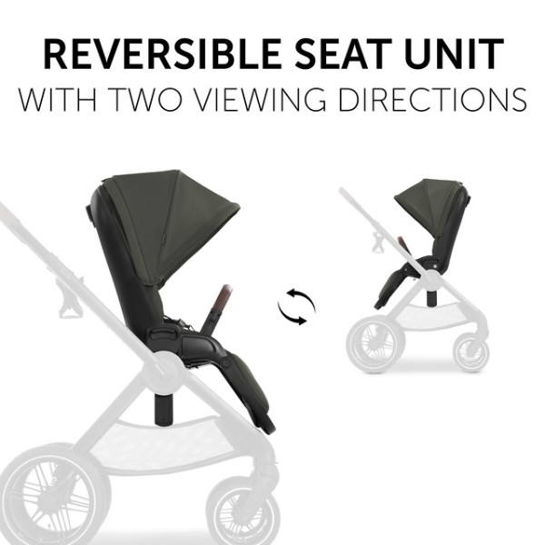 Фото - Коляска универсальная 2 в 1 HAUCK Walk N Care Air Dark Olive