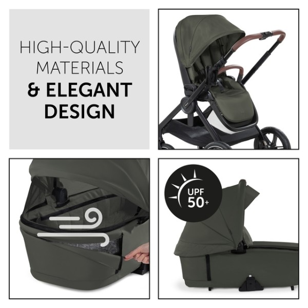 Фото - Коляска универсальная 2 в 1 HAUCK Walk N Care Air Dark Olive
