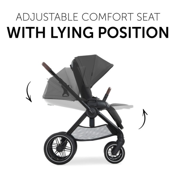 Фото - Коляска универсальная 2 в 1 HAUCK Walk N Care Air Dark Grey