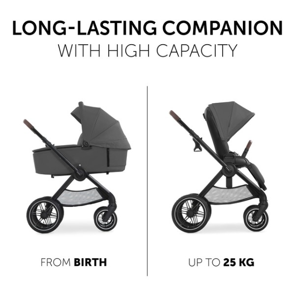 Фото - Коляска универсальная 2 в 1 HAUCK Walk N Care Air Dark Grey