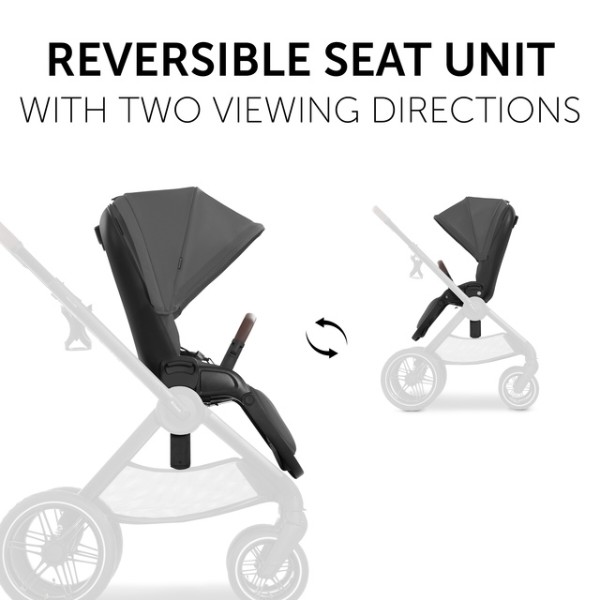 Фото - Коляска универсальная 2 в 1 HAUCK Walk N Care Air Dark Grey
