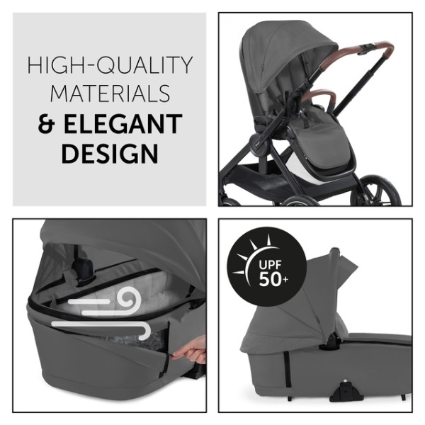 Фото - Коляска универсальная 2 в 1 HAUCK Walk N Care Air Dark Grey