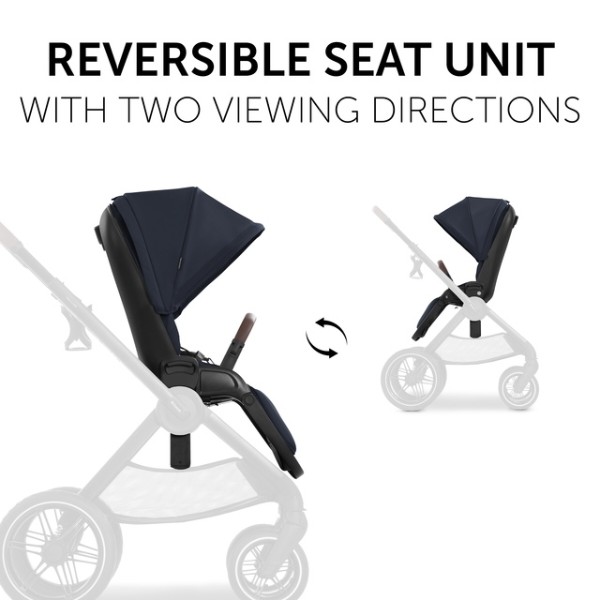 Фото - Коляска универсальная 2 в 1 HAUCK Walk N Care Dark Navy Blue