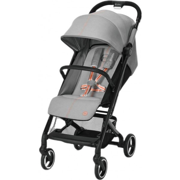 Фото - Коляска прогулочная Cybex Beezy Lava Grey с бампером (522001251)