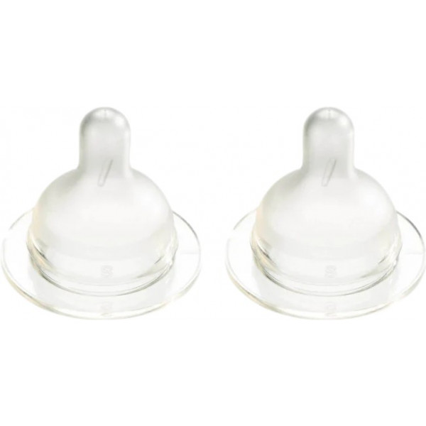 Фото - Малий потік соска дитяча силіконова Difrax S-bottle Wide 2 шт. (675) Фото - Малий потік соска дитяча силіконова Difrax S-bottle Wide 2 шт. (675)