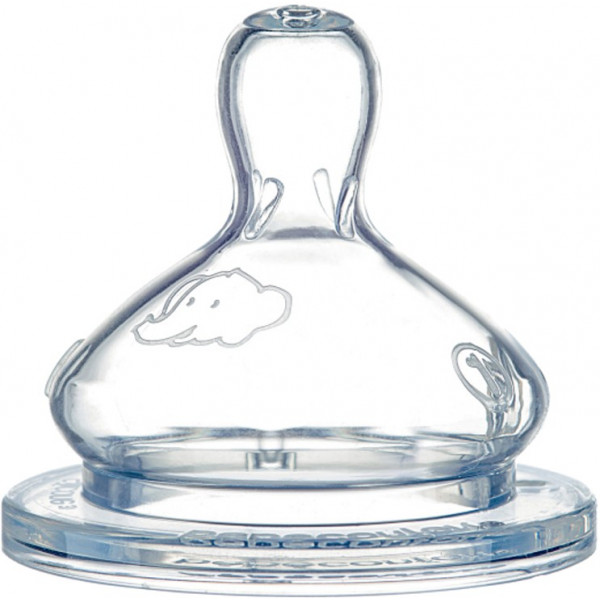 Фото - Великий потік соска дитяча силіконова Bebe Confort Emotion 2 шт. розмір S3 Фото - Великий потік соска дитяча силіконова Bebe Confort Emotion 2 шт. розмір S3