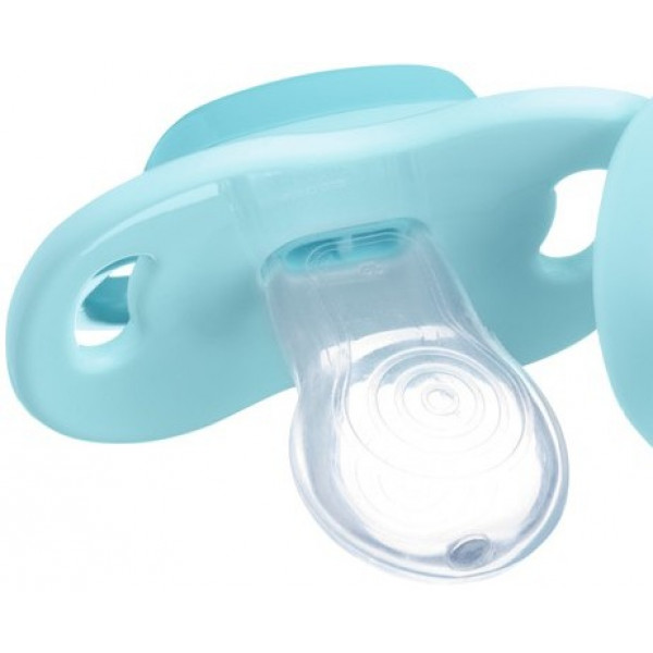 Фото - Симметричная пустышка Bebe Confort 2 шт 18/36 Minimalistic Animals Blue