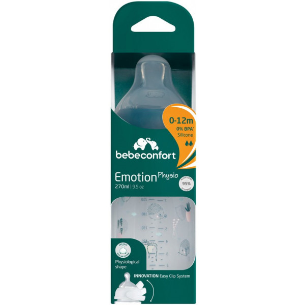 Фото - Бутылочка для кормления Bebe Confort Emotion Physio Urban Garden 270 ml Blue
