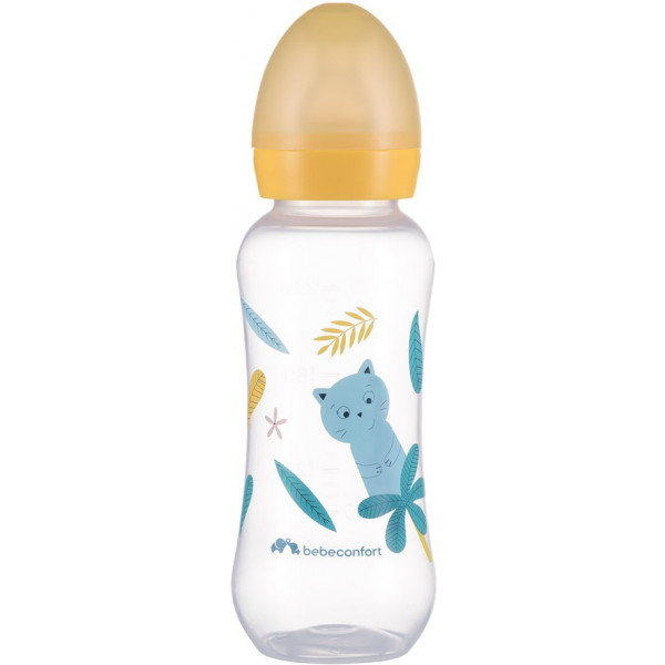 Фото - Пляшка для годування Bebe Confort PP 240ml S.1 з силіконовою пустушкою Little Buddies