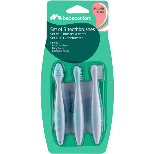 Фото - Зубна щітка мануальна дитяча Bebe Confort Blue