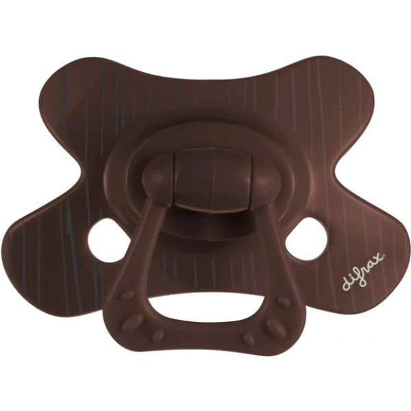 Фото - Симетрична пустушка Difrax Natural 803 Chocolate_lines