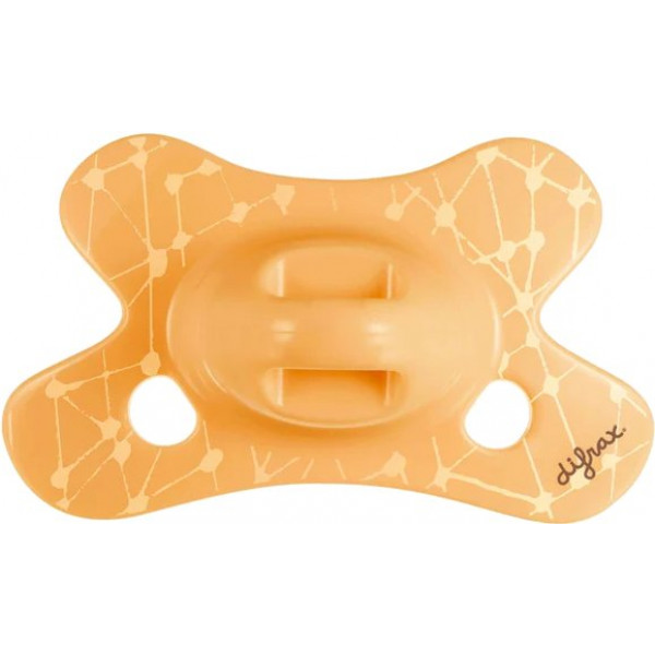 Фото - Симметричная пустышка Difrax Natural 123 Apricot_grid
