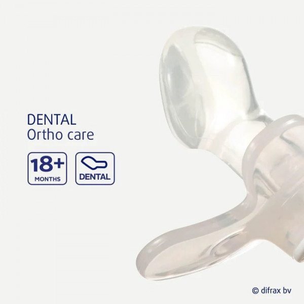 Фото - Ортодонтична пустушка Difrax Dental 342 Honey