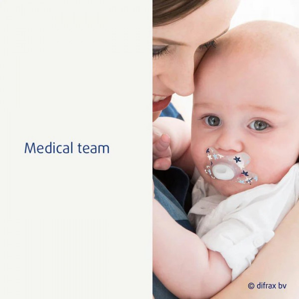 Фото - Ортодонтична пустушка Difrax Dental 799 Brick