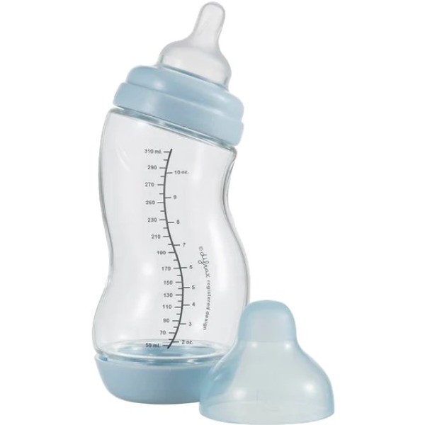 Фото - Пляшка для годування Difrax 310 мл S-bottle Wide Blue Фото - Пляшка для годування Difrax 310 мл S-bottle Wide Blue