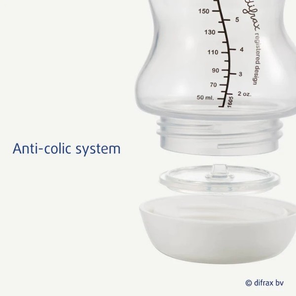 Фото - Пляшка для годування Difrax 310 мл S-bottle Wide Blue