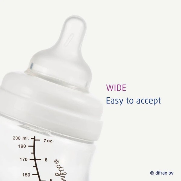 Фото - Пляшка для годування Difrax 310 мл S-bottle Wide Blue