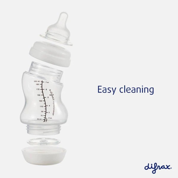 Фото - Пляшка для годування Difrax 310 мл S-bottle Wide Brick