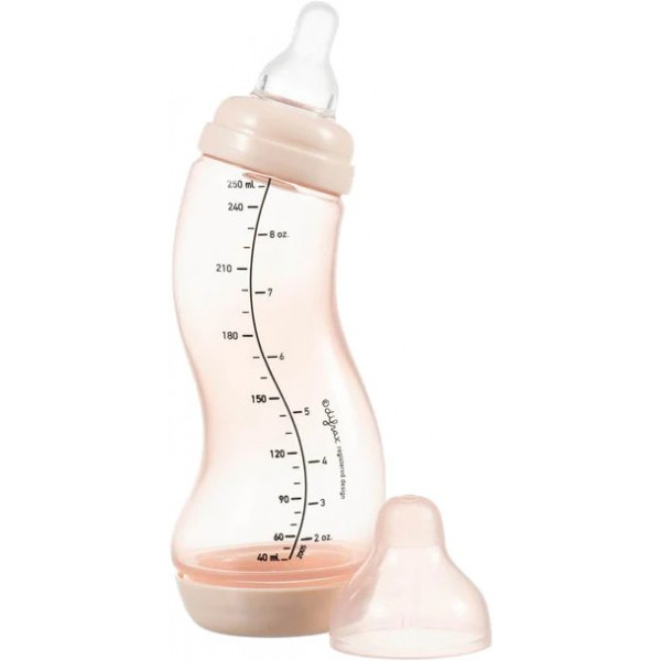 Фото - Пляшка для годування Difrax 250 мл S-bottle Natural Blossom