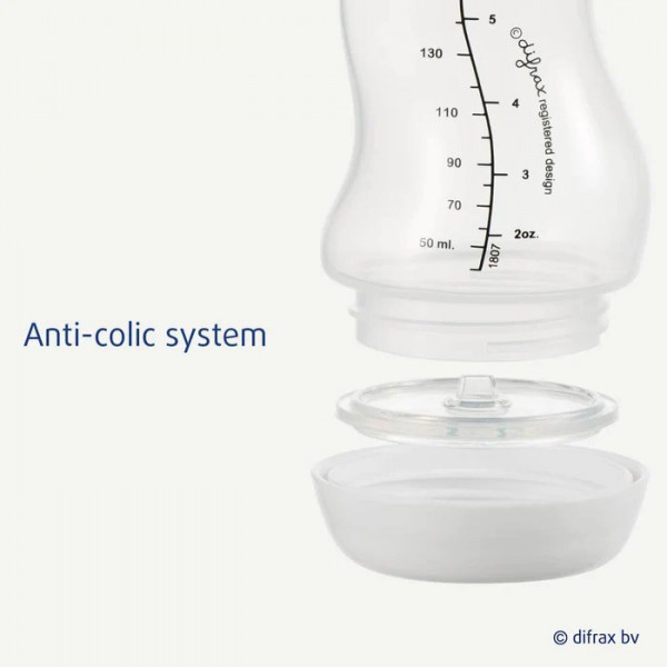 Фото - Пляшка для годування Difrax 250 мл S-bottle Natural Blossom