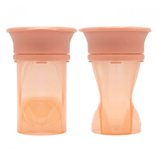 Фото - Чашка-непроливайка дитяча Difrax 1012 Peach